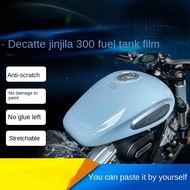 Motorcycle Transparent fuel tank headlamp tail lamp protective film For BENDA BD300 BD 300 BD300