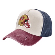 NFL San Francisco 49ers Classic Vintage Baseball Cap Unisex Low Profile Washed Cotton Dad Hat Adjust