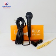 Mic Toa ZM-260 / Microphone ZM 260 / Mikrofon Dinamic ZM260 Kabel ORIGINAL