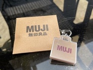 MUJI 透明行李箱造型鑰匙扣
