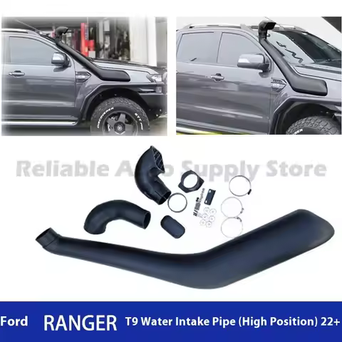 For Ford RANGER T9 Snorkel 23+ Cold Air Induction Kit Front Mounted for Improved Engine Performance 