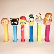 Loose Pez dispenser tokoh Disney, Yasmin Bratz, Chococat, Tweety Bird