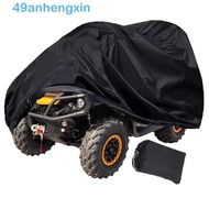 ANHENGXIN 4 Wheeler Quad Bike Storage Cover, Heavy Duty Windproof ATV Cover, Basic Edition All Weath