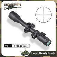 【Free 11mm mount】DISCOVERY VT-R Hunting Scope 3-9X40IRAC Illuminated anti-shock Tactical for PCP 25.4mm HD
