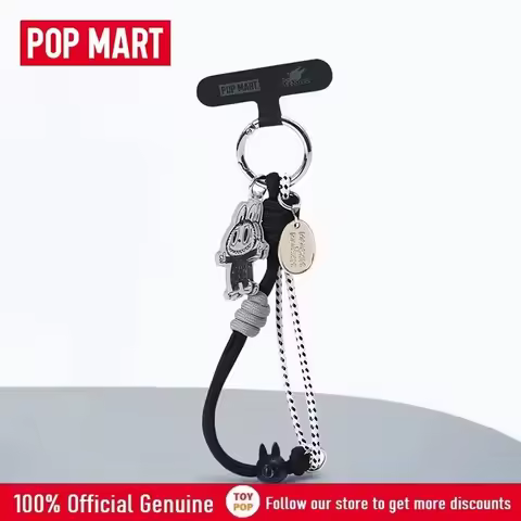 Original Popmart The Monsters Labubu 10th Anniversary Series Figures Blind Box Phone Lanya Labubu Co