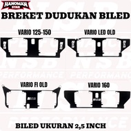 2.5 INCH PROJECTOR LAMP MOUNTING BRACKET VARIO NEW KZR VARIO 150 OLD VARIO 160 VARIO FI OLD HS55