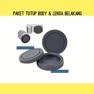 Lanz- 1 Set Rear Cap Lens Body Cover sony A9 A7 Iii Iii A7S A7C A7R Zve10