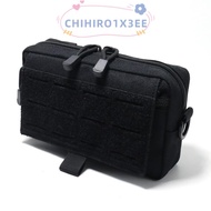 CHIHIRO1X3EE Utility Tool Pouch, Emergency Outdoor EDC Utility Bag,  Function Hanging Crossbody Zipp