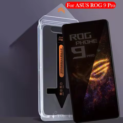 2PC Privacy Tempered Glass For Asus Rog 9 Pro Dust-free Installation Film Screen Protector for ASUS 
