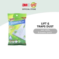 3M™ Scotch-Brite™ Easy Sweeper Plus Mop Wet Disposable Paper Wiper Refills, 8 pcs/pack, For Easy Sweeper Plus Mop