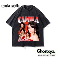 Ghostxyz T-Shirt Camila Cabello Wash Oversize Vintage Tee