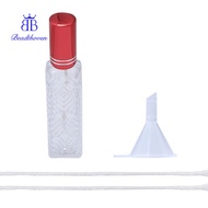 1pc Glass Alcohol Burner with Cord and Funnel for Lab Supplies Random color 39.5x39.5x30.5mm Hole: 2