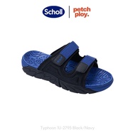 Scholl รุ่น Typhoon 1U-2795 รองเท้าสกอลล์ของแท้ รองเท้าสุขภาพ สวมใส่สบายและทนทาน