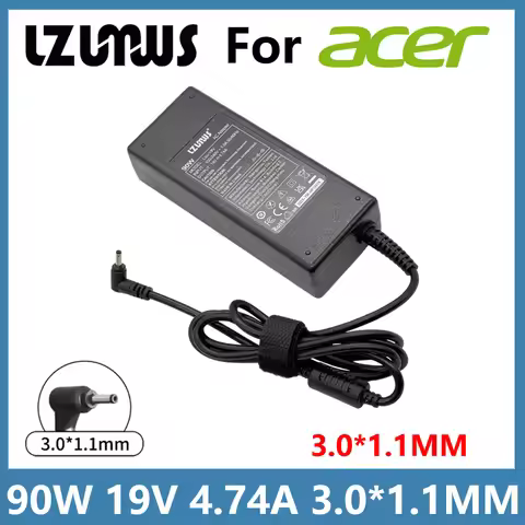 19V 4.74A 90W 3.0*1.1mm AC Laptop Adapter Charger for Acer Aspire S7 S7-392/391 V3-371 A13-045N2A PA