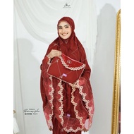 Terbaru Mukena Swarovski by ArRafi mukena mukenah rukuh rukoh rayon