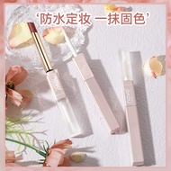 NOVO Lipstick Raincoat ลิปสติก+เจลเคลือบลิป จุ๊บไม่หลุด ไม่ติดแมส์ NOVO5753