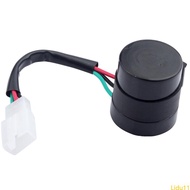 lidu11 3 Pin 12V LED Flasher Relay Turn Signals Indicator Relay Blinker Hyper Flashing For GY6 50-250cc Moped ATV Pit Di