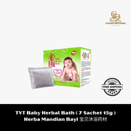 TYT Baby Herbal Bath ( 7 Sachet 15g ) Herba Mandian Bayi 宝贝沐浴药材