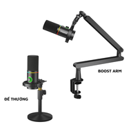 Micro thu âm có dây MAONO RGB PD200X Dynamic Cardioid 24-bit USB/XLR Chuyên Nghiệp - Hàng chính hãng