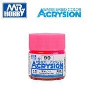 [Gunpla] MR.HOBBY GUNZE GSI N-99 N99 Water-Based Paint Glossy Fluorescent Pink Model 10ml
