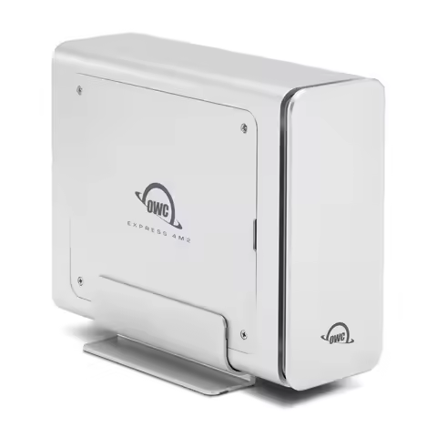 OWC Express 4M2 USB4 40Gb/s 4-Slot NVMe M.2 SSD Enclosure, Up to 3200MB/s, Thunderbolt 5/4/3 & USB-C