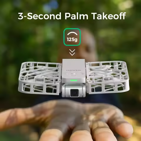 HOVER Air X1 Hover Camera X1 Revolutionary Flying Camera 125g Ultra-Light Foldable Portable Unlock A