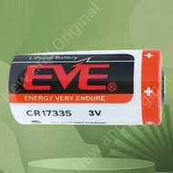 EVE lithium energy CR17335 battery, lithium manganese column battery, 3V disposable capacity, 1500mA