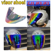 【On Sale】Helmet Visor for Shoei  CJ1 CJ-1 V10 JF2 J Stream Jack JF3 J Force TSR AX3 JF3 QOS2