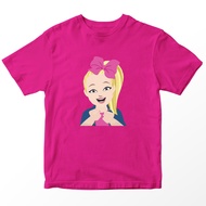 Jojo Siwa Head Kids T-Shirt, Fuchsia Pink Color, Ages 1-10 Years