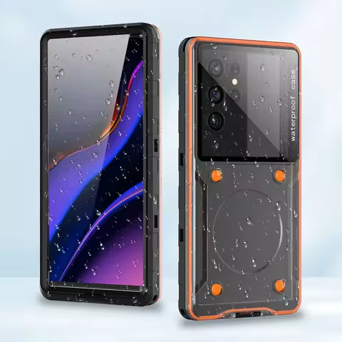 shellbox hot sale for 6.9' inch universal waterproof phone case underwater photography outdoor swimm
