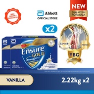 Ensure Gold Adult Complete Nutrition - Vanilla BIB (2.22kg x 2) [Free RM30 TNG] [Exp 01 Apr 2026 & /