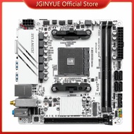 JGINYUE B450i-PLUS/ARGB AMD AM4 mini ITX Motherboard supports Ryzen 1000/2000/3000/4000/5000 series 