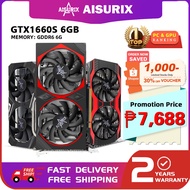 AISURIX 100NEW NVIDIA Graphics card GTX 1660 Super 6GB Video card 192bit GPU Computer PC Gaming COD
