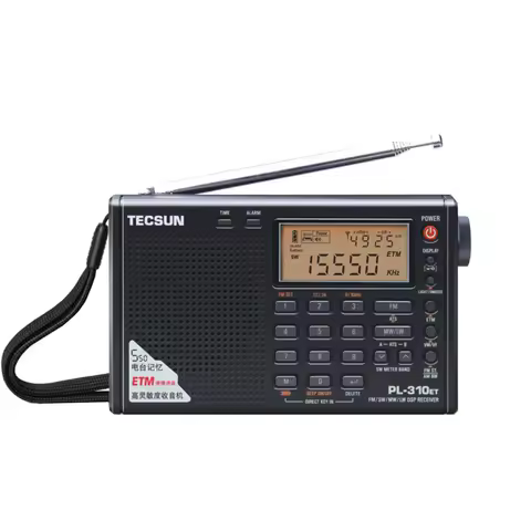 Tecsun PL-310ET Portable Radio FM AM SW LW Stereo Receiver with Digital LED Display High Signal Stre