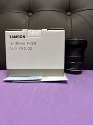 七年保養 最新款 完美無瑕 香港行貨有保養  2032-8 Tamron 16-30 16-30mm G2 Nikon Z Mount 大光圈廣角鏡 Z5II Z6III Z6II Z7II Z8 Z