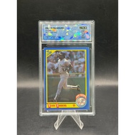 Deion Sanders-1990 Score-586-1990 Rookie Card (RC)-Graded SQC 9 (Mint)-New York Yankees