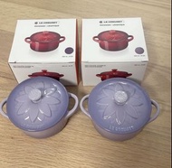 Le Creuset mini cocotte sunflower relief ck 甜品盅 湯盅