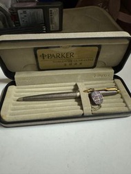 派克Parker銀格75原子筆（純銀925）