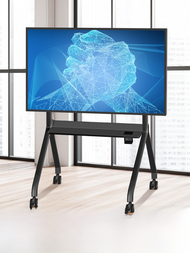 TV Movable Support 786550-Inch Education All-in-One Touch Screen Conference Flat Floor Trolley Thick