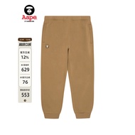 Aape Flagship Store Men's Autumn Winter Small Label Badge Red Simple Casual Trendy Pants C636XXP