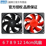 Overclocking Triple Cyclone F82Y Chassis CPU Fan8cm Cyclone F122Power fan12cm9CM Mute F72