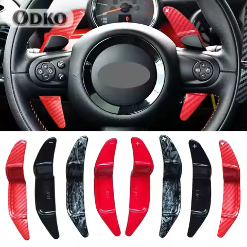 Car Steering Wheel Shift Paddle Shifters For Mini MINI Cooper S JCW Roadster Coupe Paceman Cooper R5