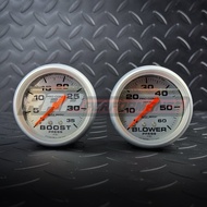 AUTOMETER Boost Meter White Orange Needle 35 Psi 60 Psi Thailand