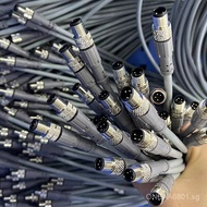 M8Connector waterproof aviation plug with cable3Core4Core5Core6Core8Core Connector Male Female Senso