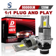 90000LM D2S D4S LED Canbus Headlight For Projector Lens D1S D3S D5S D8S LED HID Xenon D2R D4R Car Li