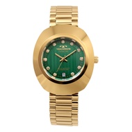 [Technos] Watch Tungsten Date T9C12GM Men's Gold