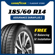 Goodyear 185/60R14 Assurance Duraplus 2 Tyre (Worry Free Assurance)  - Saga / Wira