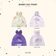 BOHOPANNA BUNNY HAT PRINT BABY HAT/