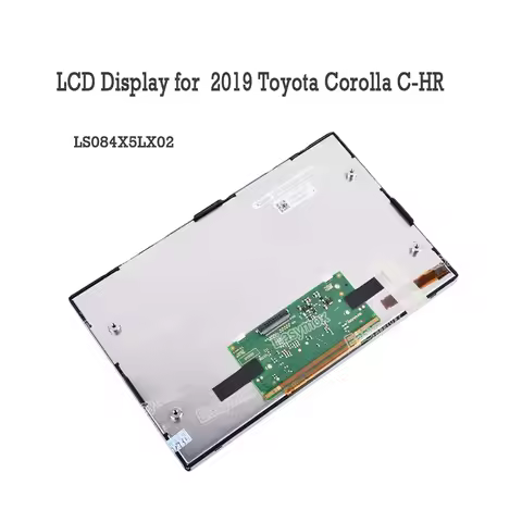 8Inch LCD display LQ080Y5LW02 for 2019 Toyota Corolla C-HR Car Navi Radio GPS Screen Repair 86140-12