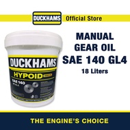 Duckhams Hypoid EP GL4 SAE 140 (18 liters) - Automotive Gear Oil - Gear Oil 140